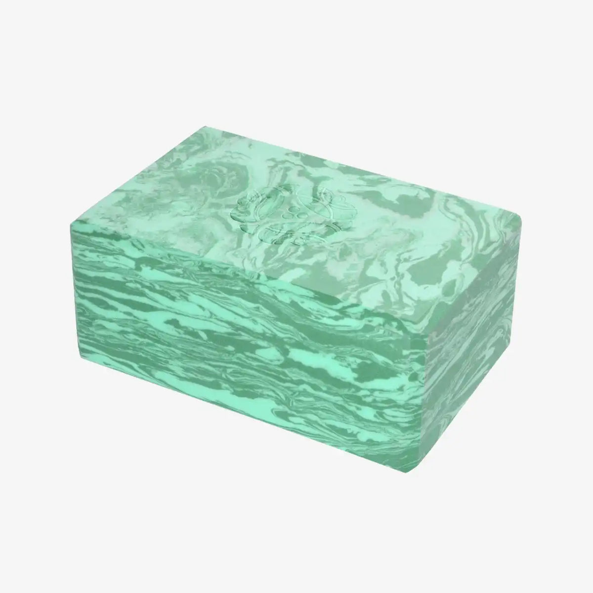 4 in. Marbled Foam Yoga Block