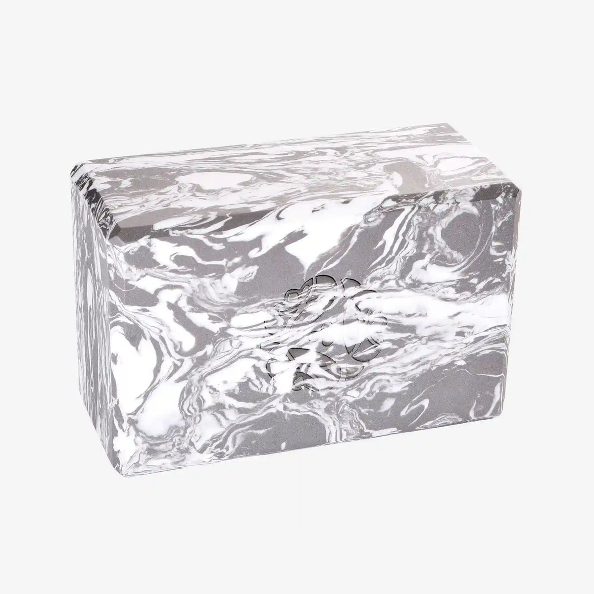 4 in. Marbled Foam Yoga Block