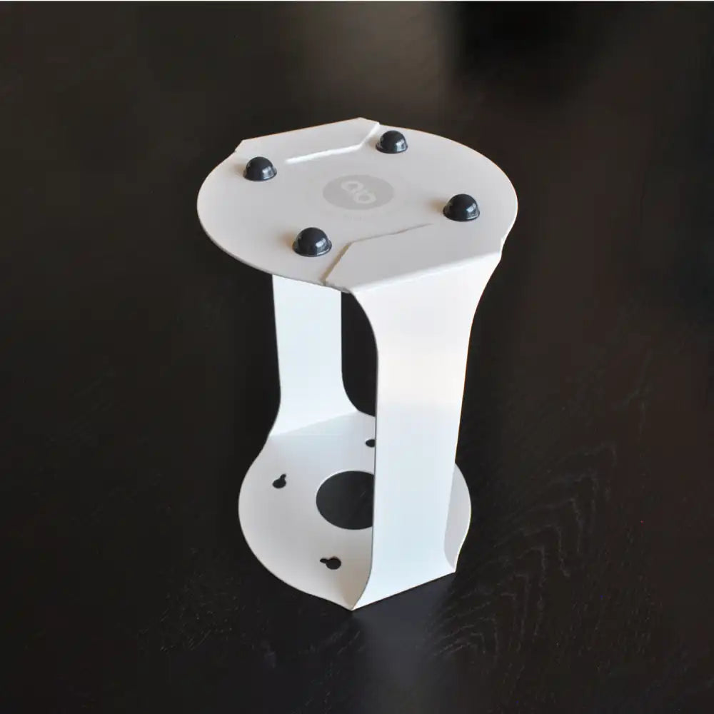 Yoga Mat Tube Floor Stand | White
