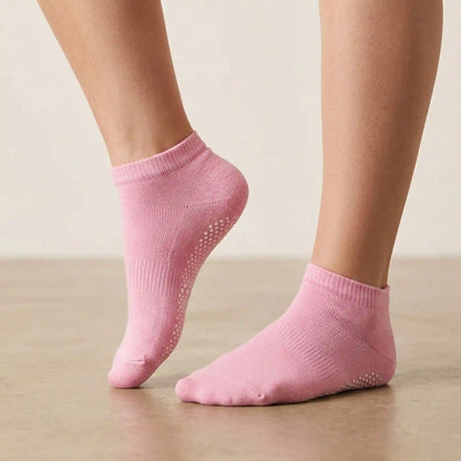 Yoga Socks - Pink Ribbon