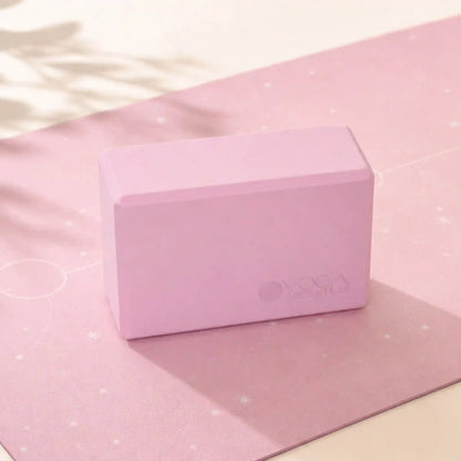 Foam Yoga Block - Pink Ribbon