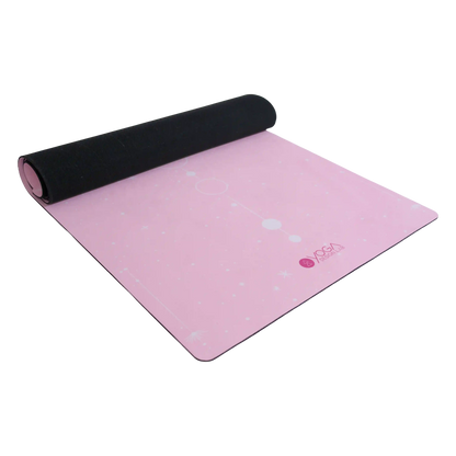 Combo Yoga Mat - Pink Ribbon