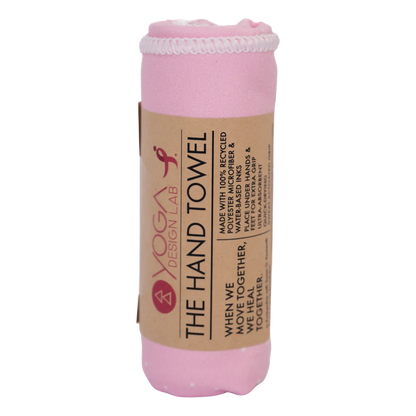 Yoga Hand Towel - Pink Ribbon