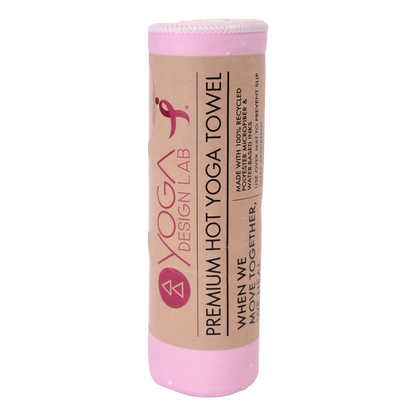 Yoga Mat Towel - Pink Ribbon