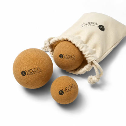 Cork Massage Ball Set