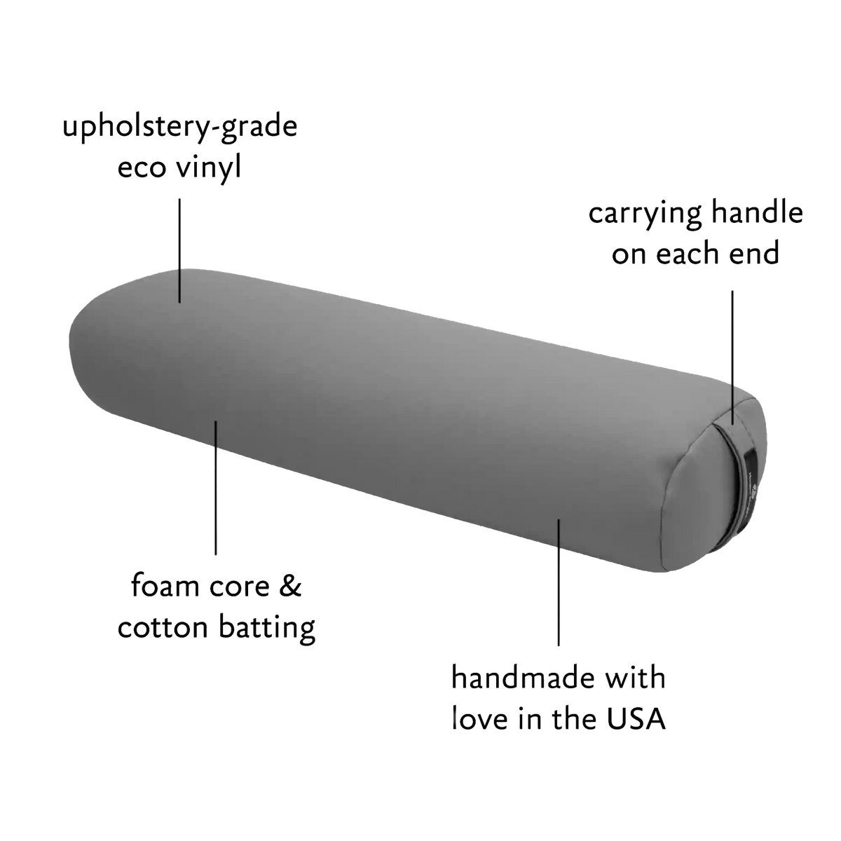 Junior Yoga Bolster - EZ Clean