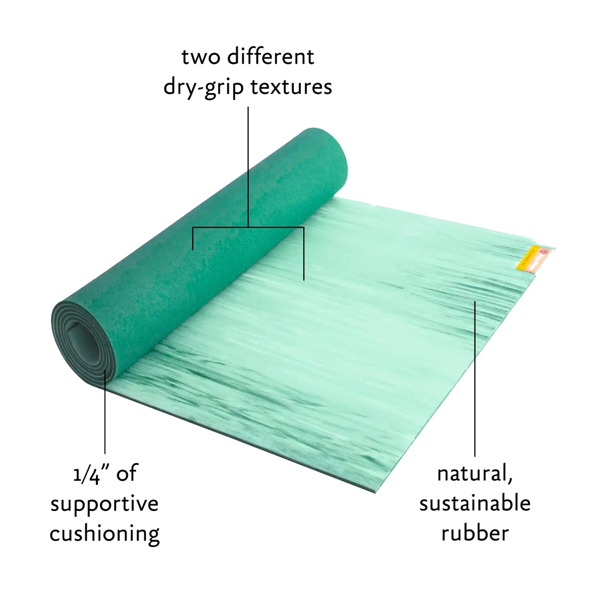 Para Rubber Yoga Mat