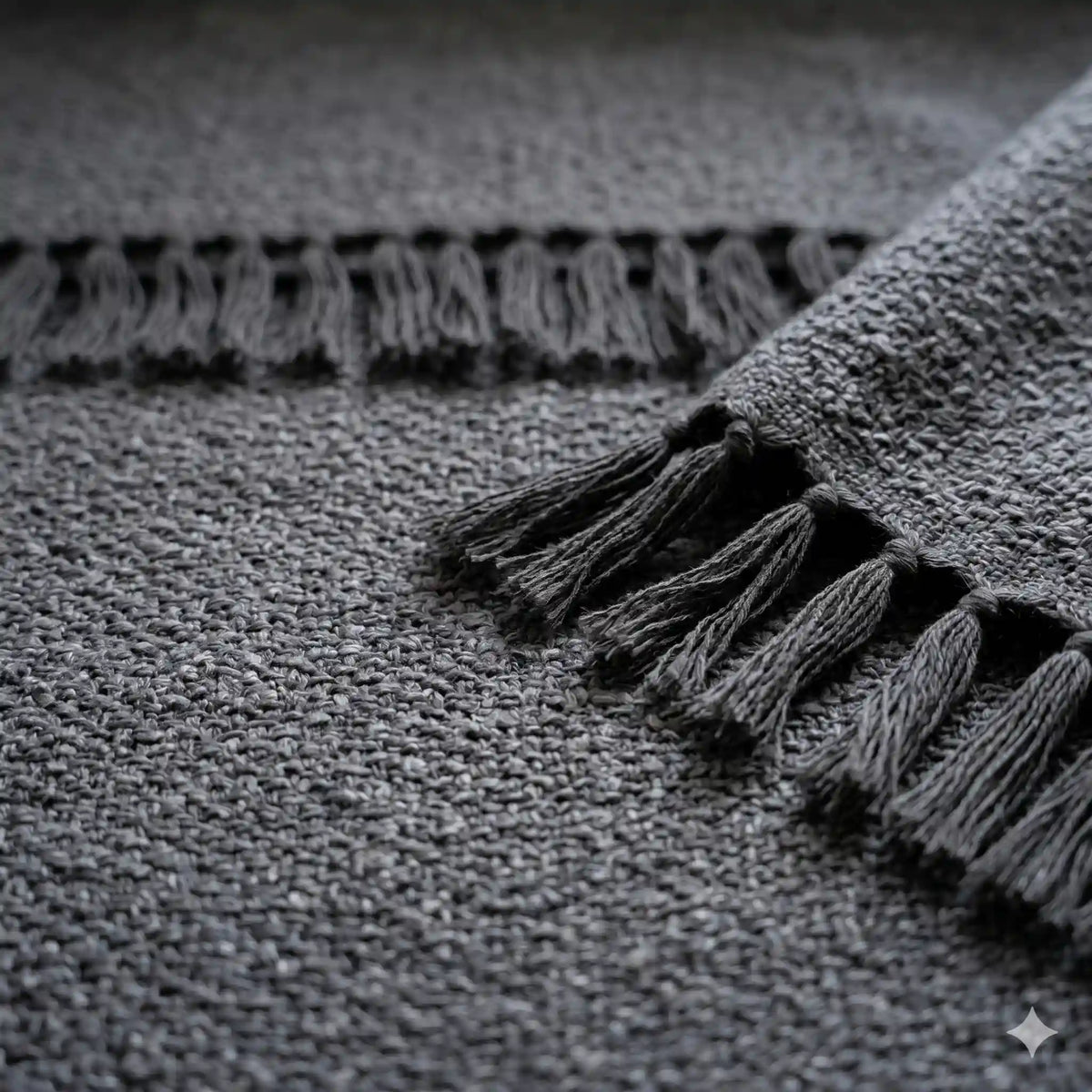 Solid Woven Yoga Blanket