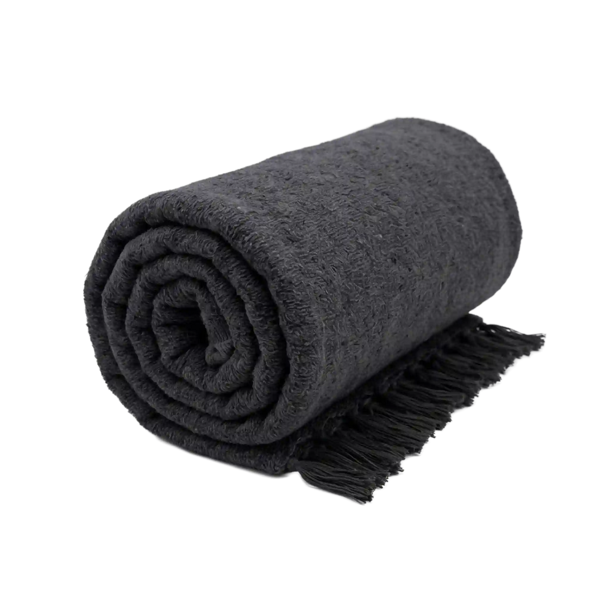 Solid Woven Yoga Blanket