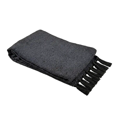 Solid Woven Yoga Blanket