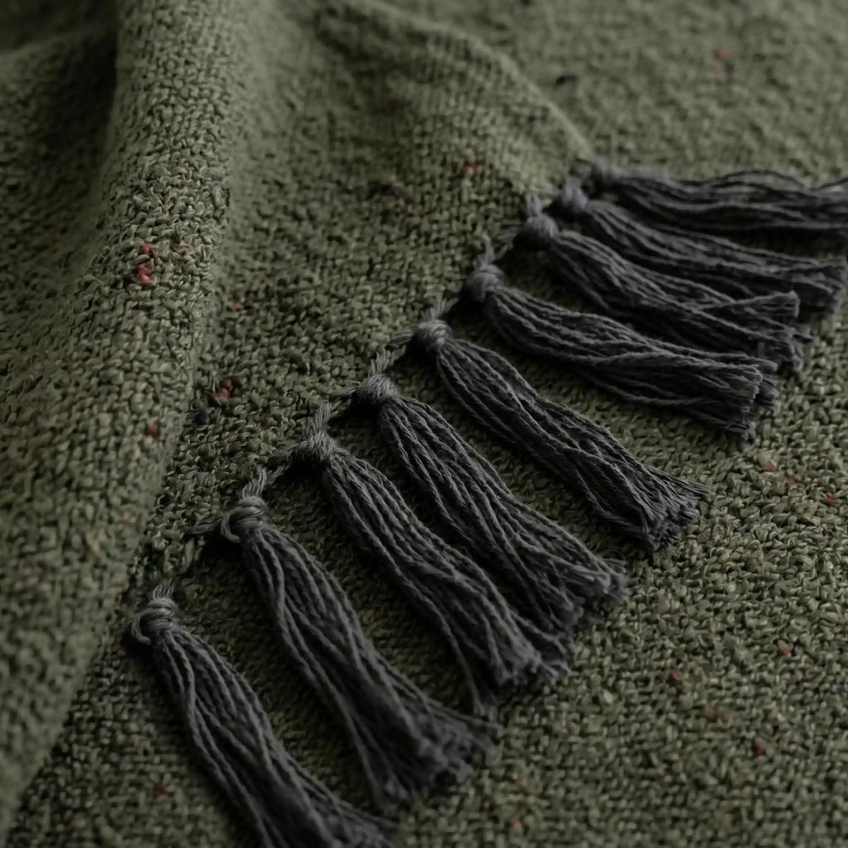 Solid Woven Yoga Blanket
