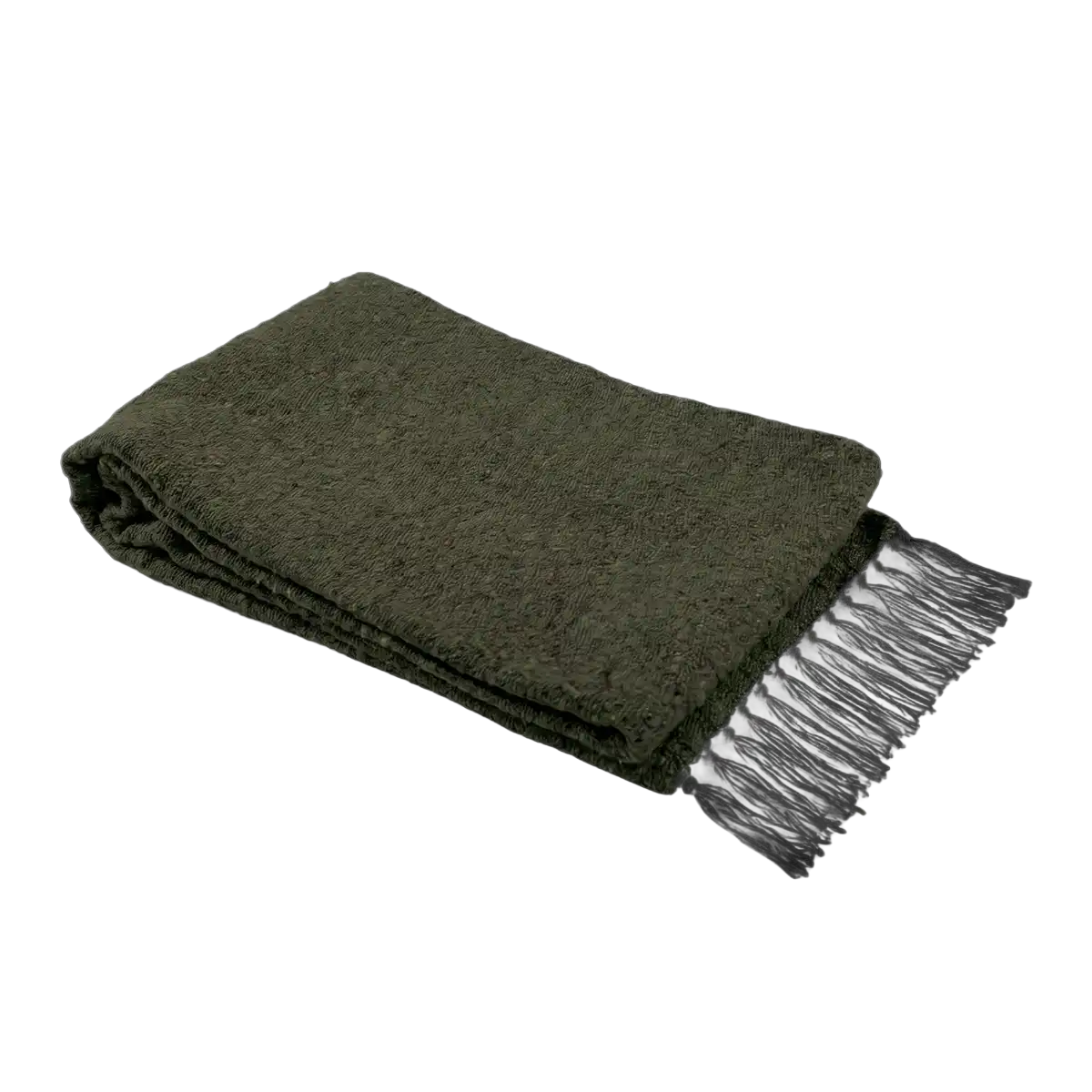 Solid Woven Yoga Blanket
