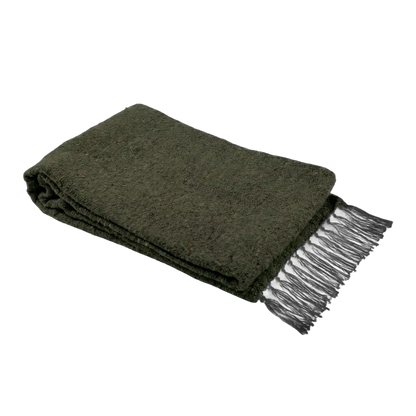 Solid Woven Yoga Blanket