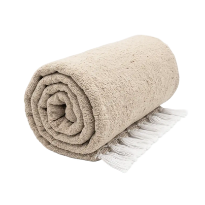 Solid Woven Yoga Blanket