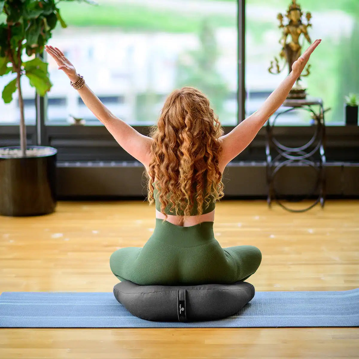 V-Shaped Meditation Cushion