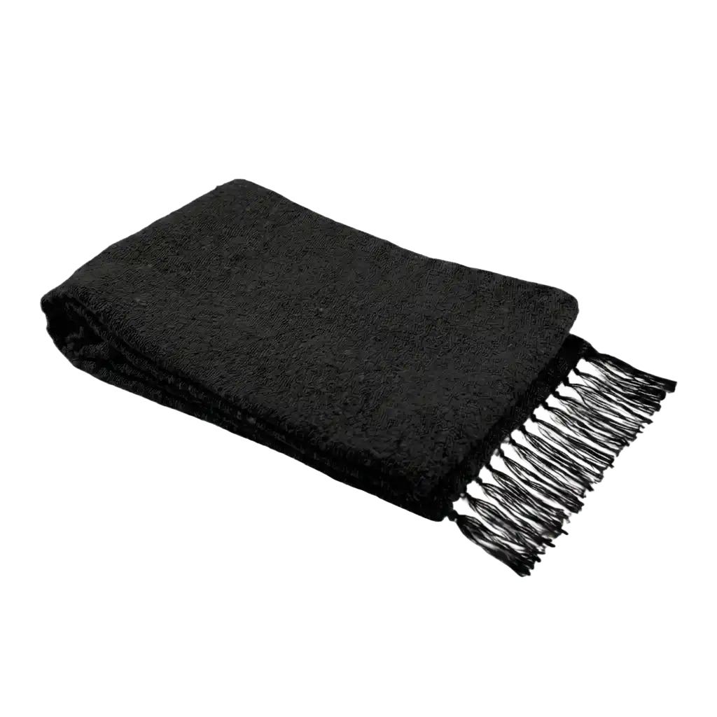 Solid Woven Yoga Blanket