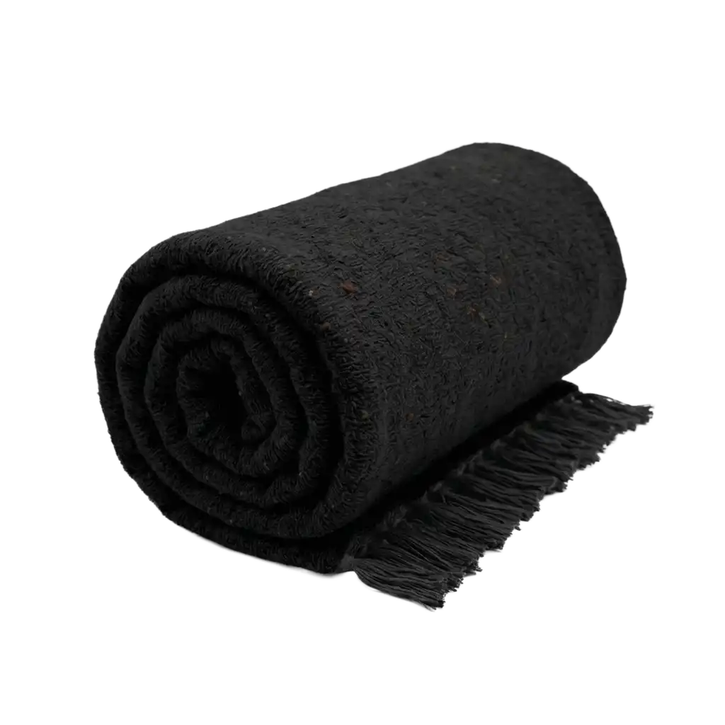 Solid Woven Yoga Blanket