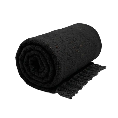 Solid Woven Yoga Blanket
