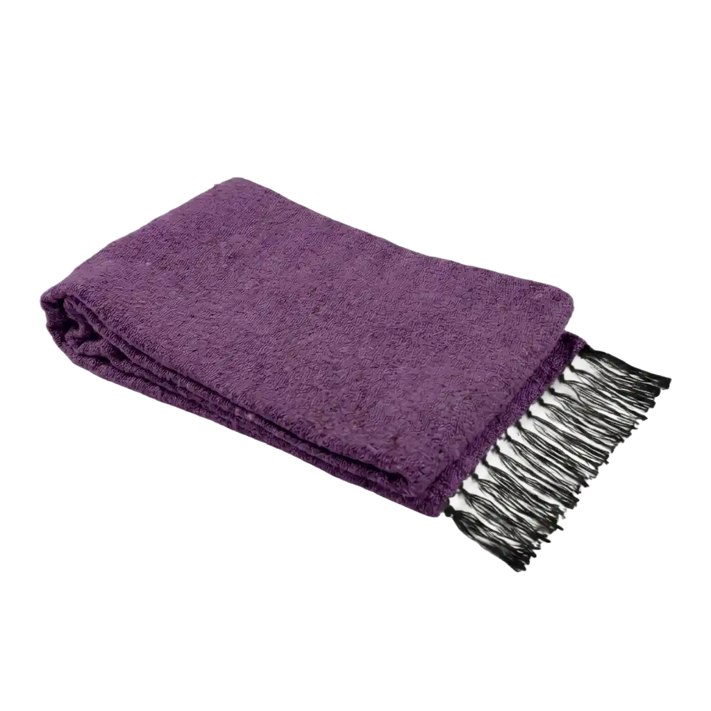 Solid Woven Yoga Blanket