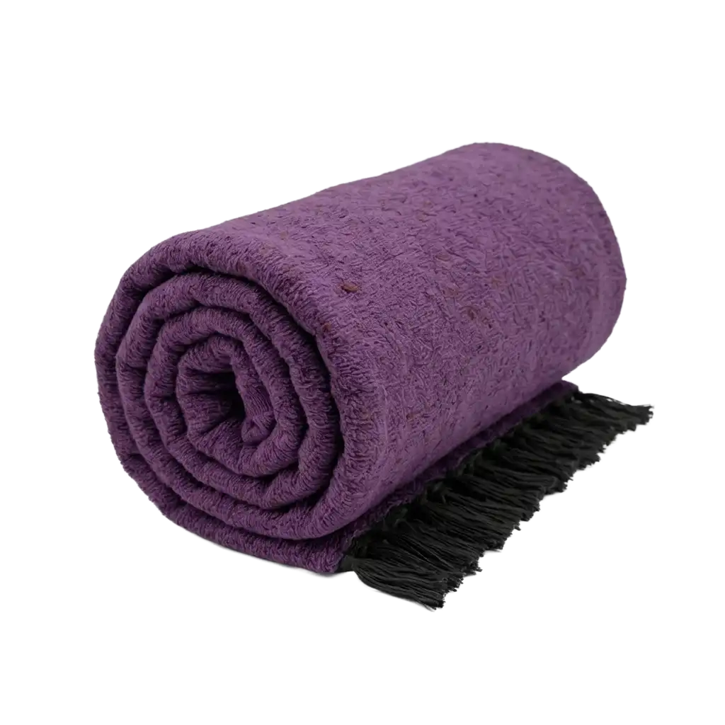 Solid Woven Yoga Blanket