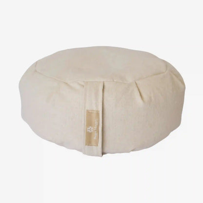 Kino MacGregor Zafu Cushion – Natural Linen
